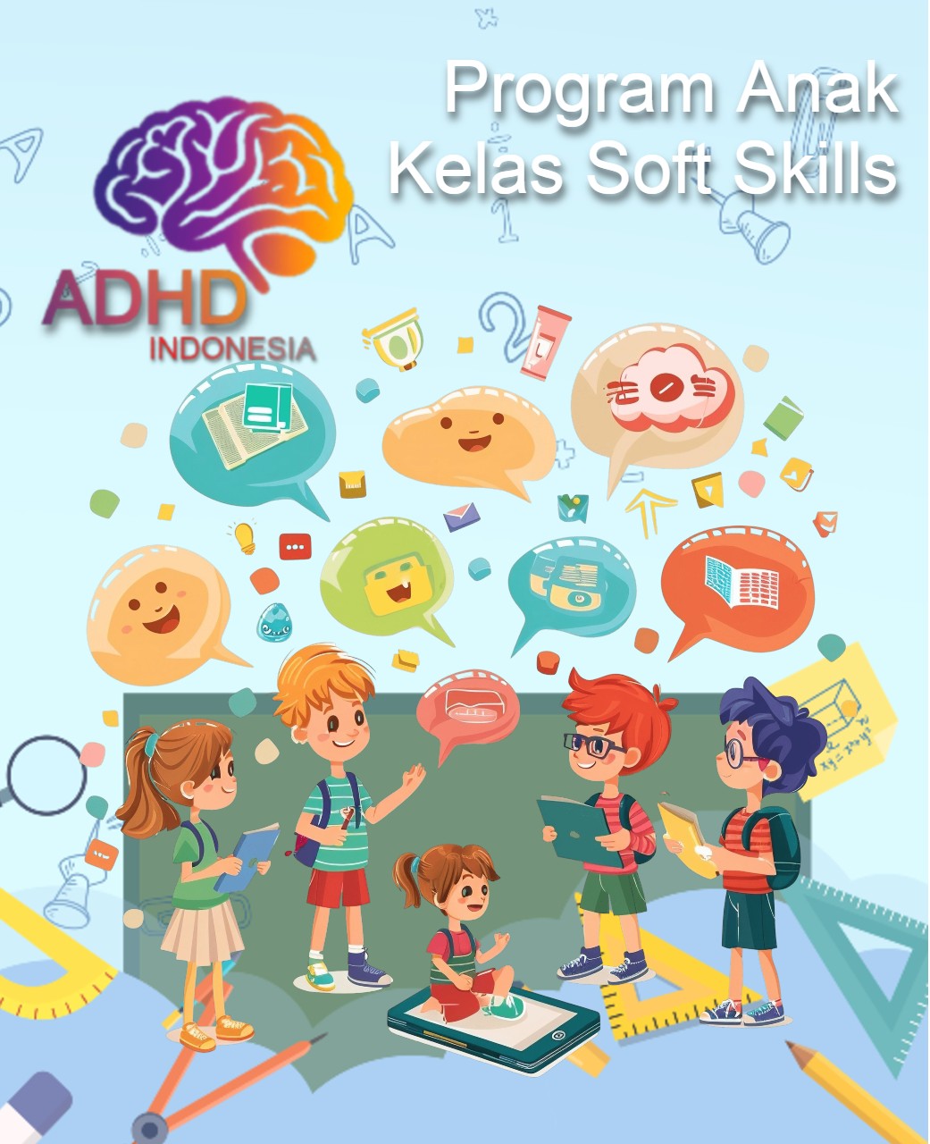 Program ADHD Indonesia Kabupaten Bekasi Kelas Soft Skills Anak ADHD
