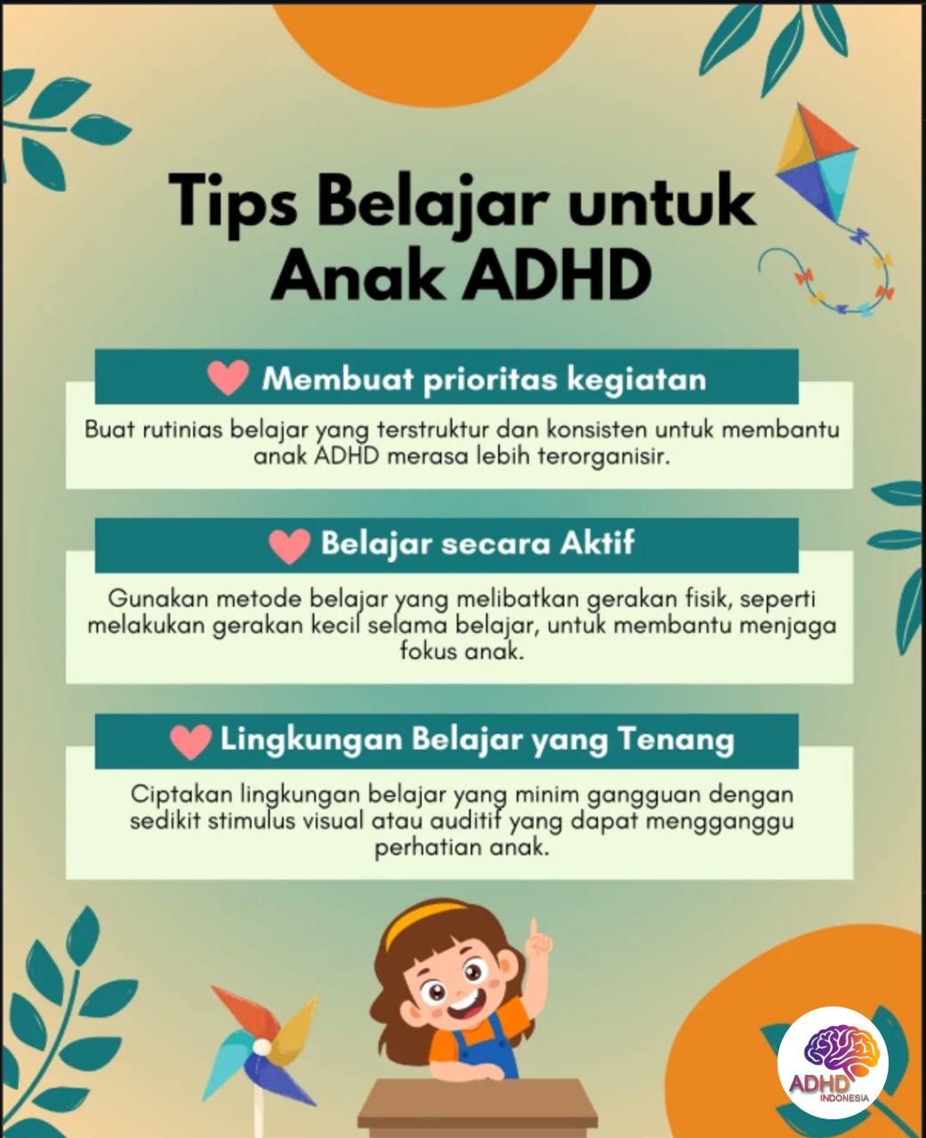 Strategi Belajar yang Cocok untuk Anak ADHD di Kabupaten Bekasi